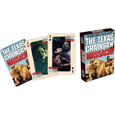 Saw Playing Cards - Texas Chainsaw Massacre Playing Cards, Horror Movies by NMR Calendars