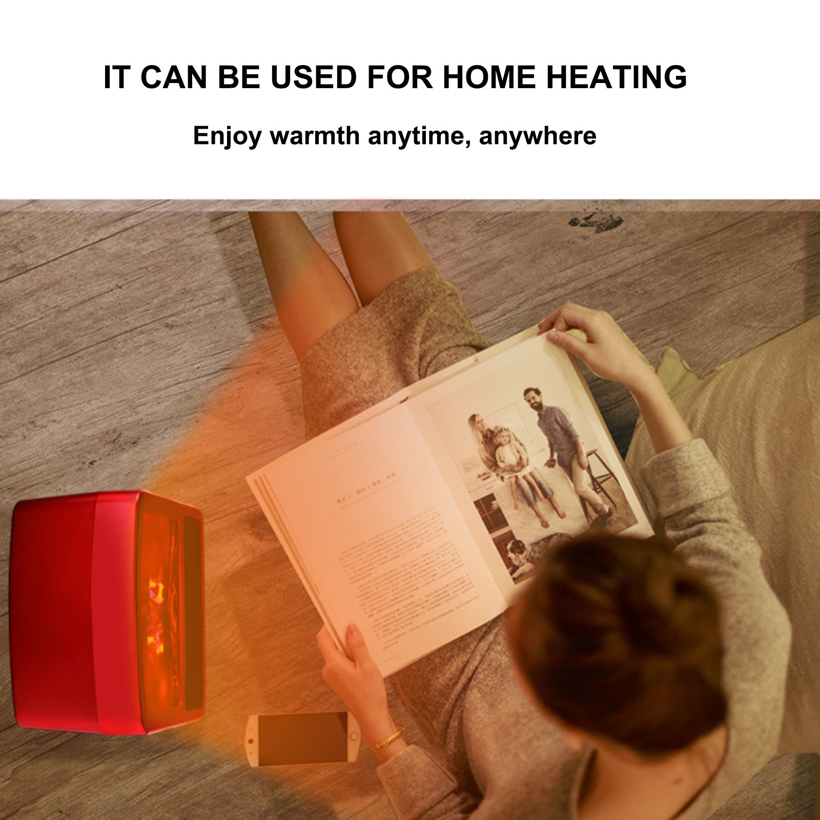 Battery powered portable heater: warmth anywhere, anytime