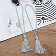 thumbnail image 5 of Zcyifa curtain tassel hanging 10PCS Handmade Curtain Tassel Hanging Curtain Accessories Strap Single Ball Curtain Tiebacks, 5 of 10