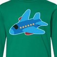 thumbnail image 4 of Inktastic Jet Airplane Childs Plane Long Sleeve Youth T-Shirt, 4 of 5
