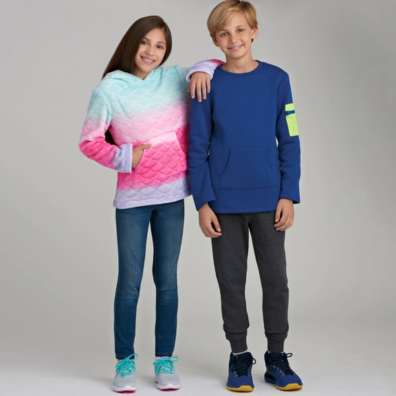 Simplicity Pattern: Simplicity Sewing Pattern S9028 Girls' & Boys' Knot Tops with Hoodie Sizes A (8-10-12-14-16)