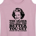 thumbnail image 3 of Golden Girls - Older You Get Banana - Women's Racerback Tank Top, 3 of 5