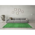 thumbnail image 3 of Ahgly Company Indoor Rectangle Abstract Emerald Green Modern Area Rugs, 5' x 8', 3 of 4