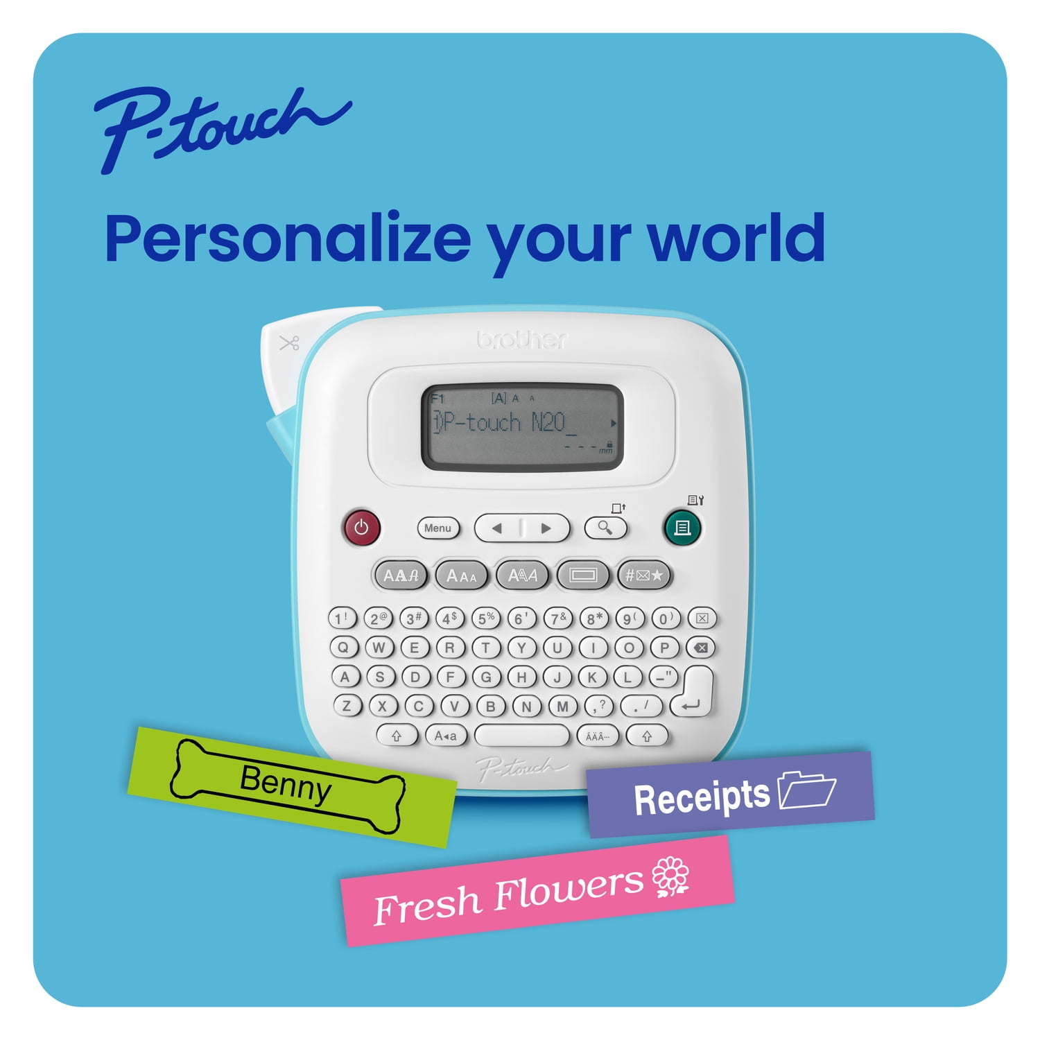 Brother P-touch Personal Desktop Label Maker PT-N20