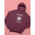 thumbnail image 3 of Abstract Grid Rave Style Hoodie Women -Image by Shutterstock, Female 3X-Large, 3 of 4