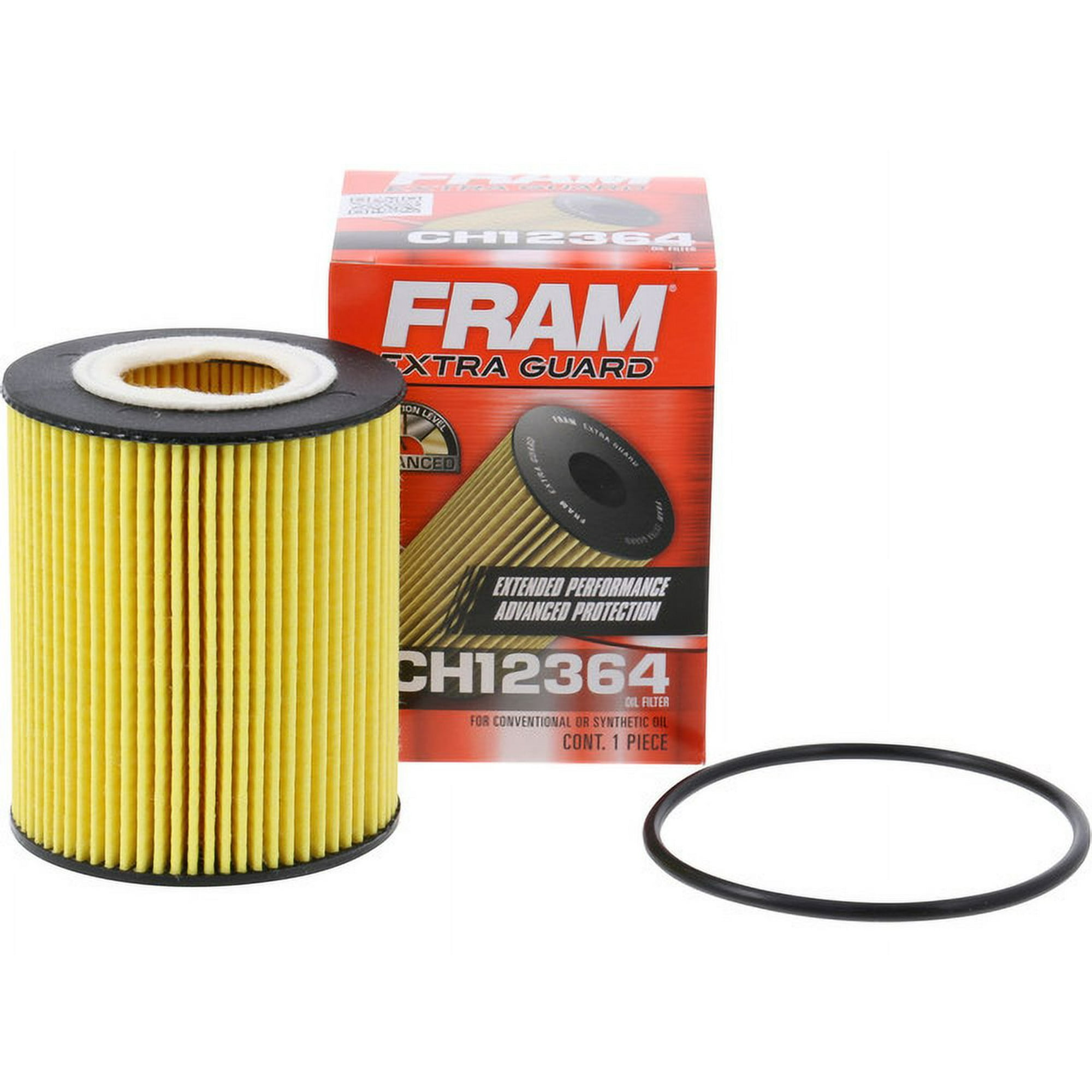 FRAM Extra Guard Cartridge Oil Filter CH12364 FRAM Extra Guard Cartridge Oil Filter CH12364