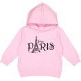 thumbnail image 2 of Inktastic J'aime Paris Toddler Hoodie, 2 of 4