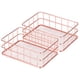 thumbnail image 4 of Cesta De Almacenamiento Para Decoración Del Hogar, Organizador De Escritorio, Oro Rosa Para El Hogar OTVIAP S, 4 of 8