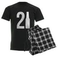 thumbnail image 6 of CafePress - 21 Years Old Men's Dark Pajamas - Men's Dark Loose Fit Cotton Pajama Set, 6 of 7