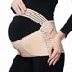 thumbnail image 4 of 2 PCS Maternity Pregnancy Support Belt, Breathable Pregnancy Belly Support Band, Adjustable Abdomen Back Waist Belly Brace, Pre and Postpartum Band (M, 4 of 5