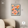 thumbnail image 4 of Dahlia Dusk I Canvas Print Flower Art Decor by Art Remedy, Black Frame, 16 x 20, 4 of 6
