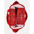 thumbnail image 2 of QEMAUUA Women's Americana Cut Out Tote Bag,Red Bandana Print Shoulder Tote Bag with Multiple Pockets,Large Capacity Casual Handbag for Daily Use, 2 of 8