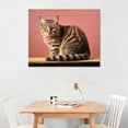 thumbnail image 2 of Nawypu Cat Canvas prints Wall Art Photography Poster Printing Living room Bedroom Pictures Wall Decoration, 2 of 4