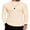 Apricot, variant on COOFANDY Mens Mock Neck Shirts Fleece Long Sleeve Tops Basic Turtle Neck Shirts