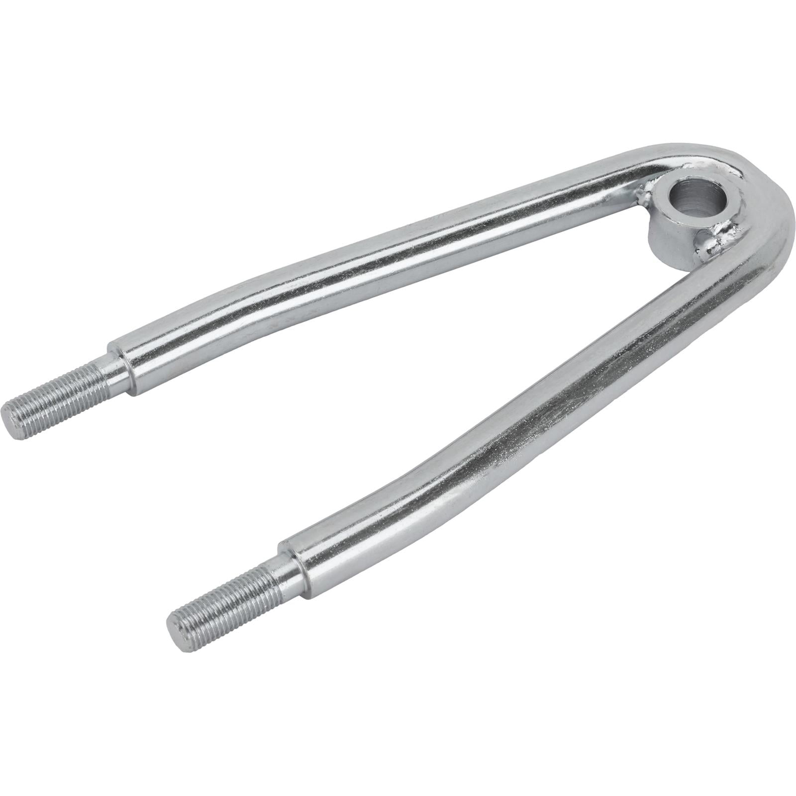 Speedway Motors Hoop Style Steering Arm Compatible With 1949-54 Chevy Spindles Zinc Plated Steel with 7 Degree Taper for Tie Rod End 3.125 Inch Bolt Spacing Steering Linkage