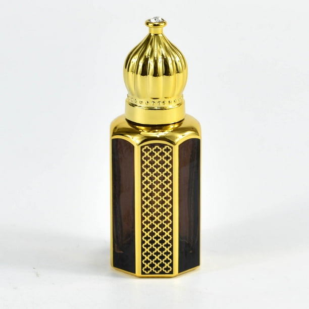 Fiudx Botella de Vidrio y Rodillo, Minidispensador de Aceite de Cristal Resistente, Aroma de Ciruelas, Perfume de Viaje, Compañero de Aromaterapia, Capacidad de 12 Ml, Cuatro Colores