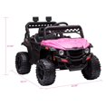 thumbnail image 4 of Sakiyr 12V Kids Ride On Car w/Parent Remote Control, Battery Powered Ride On Utv Electric Vehicle, 4 of 7