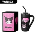 thumbnail image 3 of Taza Sanrio Kuromi de acero inoxidable Sus 316l, termo de gran capacidad, termo para niños, lindas tazas de paja de alto valor, tazas de oficina, 3 of 5