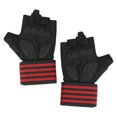 thumbnail image 4 of par de guantes de ciclismo antideslizantes de medio dedo para deportes al aire libre., 4 of 7