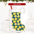 thumbnail image 4 of Naloa Lemon Christmas Stockings Decorations, Xmas Ornaments, DIY Personalized Farmhouse Decor for Home Family Party Tree, 4 of 7