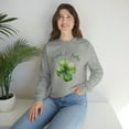 thumbnail image 4 of Four Leaf Clover St Patricks Day Women's Sweatshirt Irish Shirt, 4 of 4