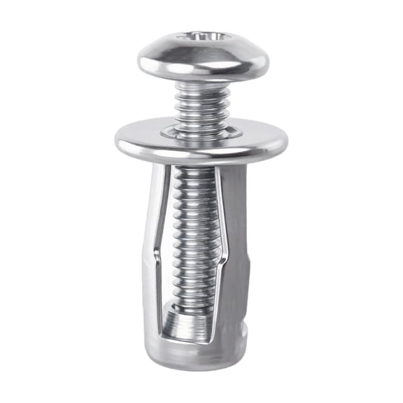 M4*20 Petal Nut Expansion Screws 10-Pack – Hollow Wall Anchor Bolts for Drywall Brick Sheet Metal Fixing