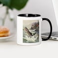 thumbnail image 3 of CafePress - Vintage Fishing, Rainbow Trout Mugs - 11 oz Ceramic Mug - Novelty Coffee Tea Cup, 3 of 4
