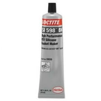 Henkel Corporation 598 Black High Performance RTV Silicone Gasket Maker, 70 mL Tube - 1 TUBE (442-234609)