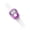 Purple, variant on ZenCart Rhinestone Electronic Counter Ring Portable Lightweight Manual Count Clicker LCD Digital Display Resettable Mini Hand Tally Counter