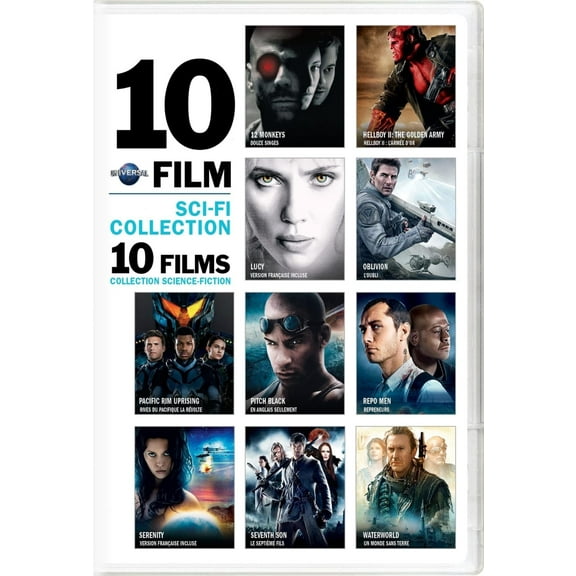 10-FILM COLLECTION: UNIVERSAL: SCI-FI - DVD