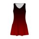 thumbnail image 4 of Vestido de Verano para Mujeres Gradiente Impreso Bolsillo sin Mangas Vestido Casual Cuello en V para Diario Y Fiestas, 4 of 5