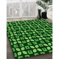 thumbnail image 2 of Ahgly Company Indoor Rectangle Patterned Lime Green Area Rugs, 5' x 8', 2 of 6