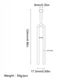thumbnail image 3 of Sonducket Tuning Fork Artesanía Sintonizadores de metal Practicar Prop Violín Suministros musicales Tono profesional Tenedores Sintonizador de Accesorios para instrumentos musicales, 3 of 6