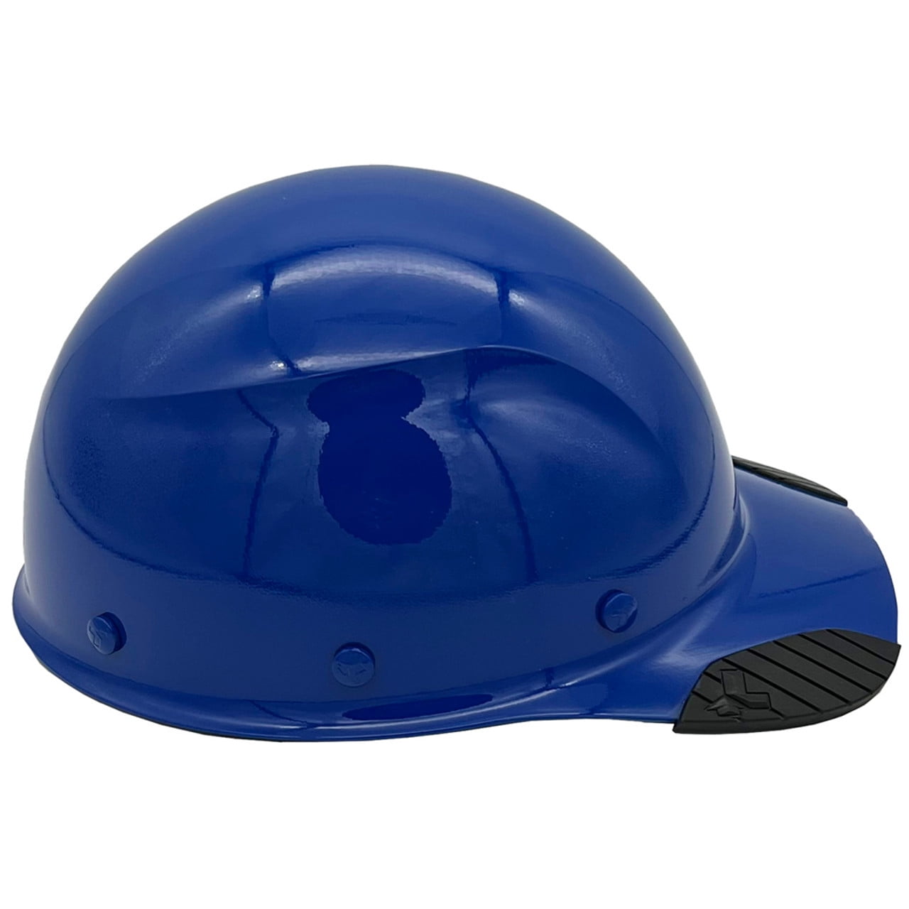 DAX Fiberglass Composite Hard Hat - Cap Style Royal Blue with Tote