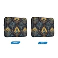 thumbnail image 7 of FORMRS 13"-13.3" Laptop Sleeve Protective Case Soft Carrying Quilted Computer Bag Cover, Navy Blue Art Pattern, 7 of 7