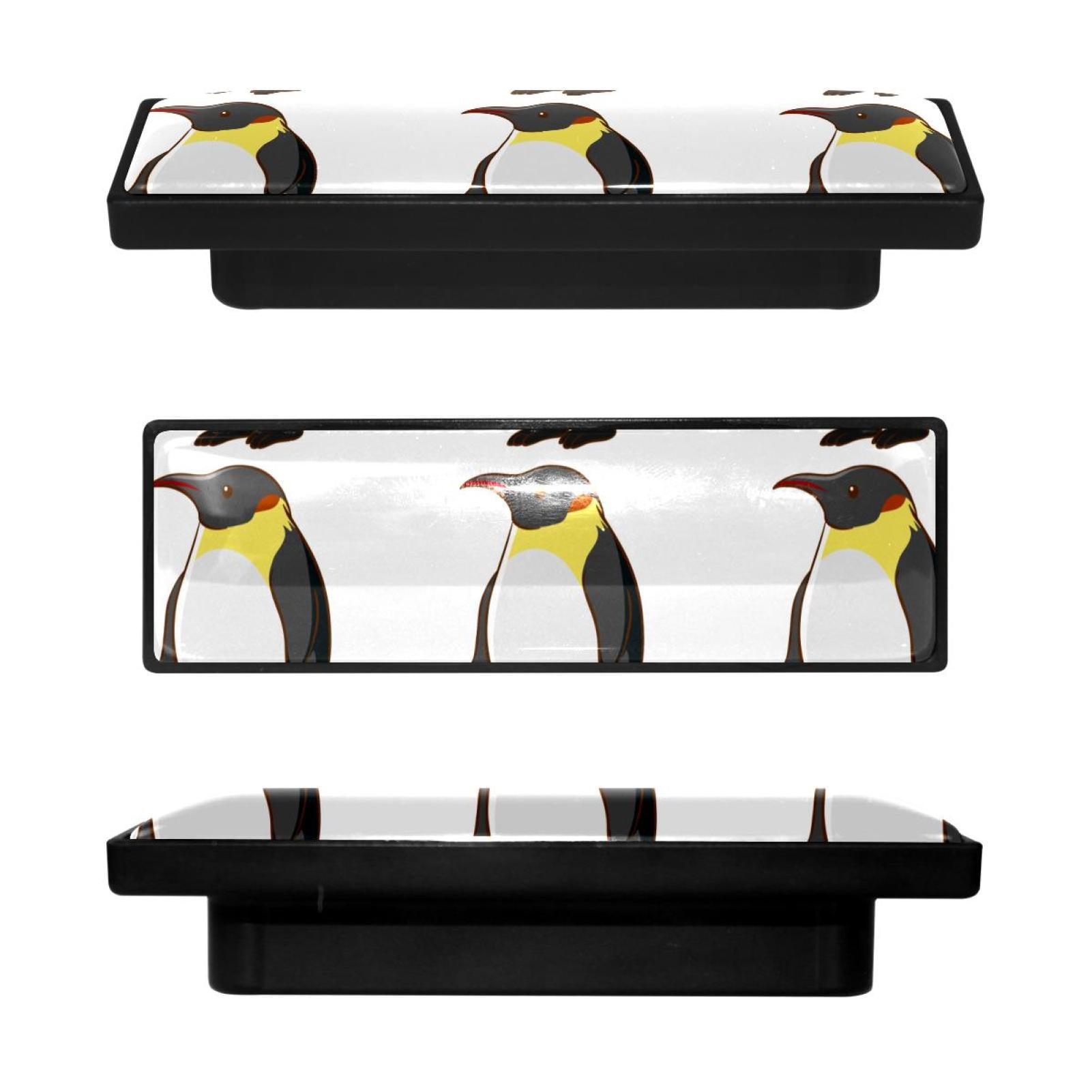 4 Pcs Rectangle Cabinet Handle Cupboard Knob Drawer Pulls Handle