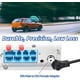 thumbnail image 4 of Adaptador de antena de radio para coche, DIN macho, ISO, hembra, antena de coche, radio FM/AM Adaptador de antena Adaptador de radio para coche 5 piezas para sintonizador de radio FM Blaupunkt, 4 of 4