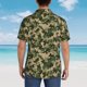 thumbnail image 4 of Fotbe Camouflag Camisa Hawaiana para Hombre Unisex – Camisa Casual de Verano con Botones de Manga Corta de Algodón y Lino,XX-Large, 4 of 7