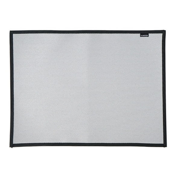 Matsuzay Manta ignífuga para barbacoa, estufa de fibra de vidrio, esterilla ignífuga para fogatas, para exteriores, interiores, pesca, Cocina y Comedor 60x53cm