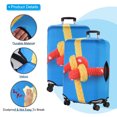 thumbnail image 3 of Uxcell Luggage Covers Fits 26-29 Inch Washable Oxford Cloth Suitcase Cover Protector, 3 of 6