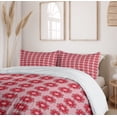 thumbnail image 6 of Ambesonne Floral Duvet Cover Set, Rhythmic Abstract Floral, 2-Calking, Pale Pink and Pale Taupe, 6 of 7
