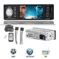 thumbnail image 2 of Car Radio 1din Stereo Mp5 Mp3 Bluetooth Radio Fm Usb Autoradio 4.1 Inch Support Rear View Mirrolink Steering Wheel Control, 2 of 3