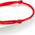 thumbnail image 3 of Ruiboury 5pcs Red Rope Vintage Bracelet String Bangle Couple Chains Hand Chain 1Set, 3 of 5