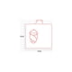 thumbnail image 3 of Baby Hooded Bath Cape, Cotton Baby Bath Towel with Animal Design, Bath Towel Sheet for Newborn Baby (Pink Kitten), 3 of 4