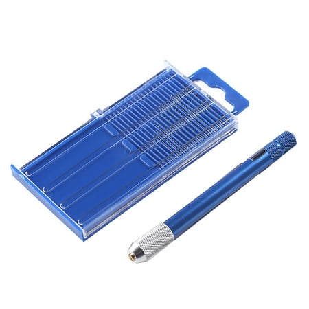

Furenl Clearance 20Pc British Twist Drill with Blue Hand Twist Drill， Electrical Tools Clearance Sale， 1 Hand Twist Drill 20 Twist Drills