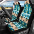 thumbnail image 3 of Uourmeti Southwestern Cactus Pattern Car Seat Covers 3 Pack Car Seat Covers Full Set All Season Fit Interior Decor Suitable for Truck most Cars, 3 of 10