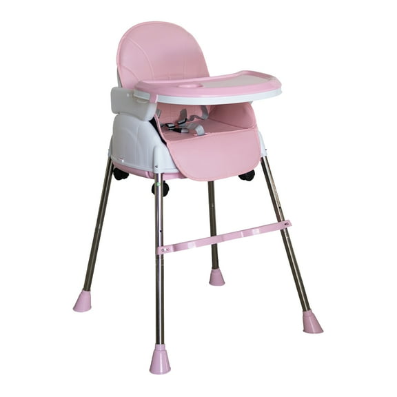 SILLA DE BEBÉ PARA COMER 3 EN 1 COLOR ROSA COKIBÚ SBEBE-1RS
