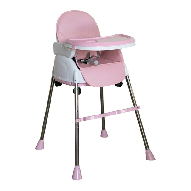 SILLA DE BEBÉ PARA COMER 3 EN 1 COLOR ROSA COKIBÚ SBEBE-1RS