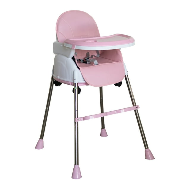 SILLA DE BEBÉ PARA COMER 3 EN 1 COLOR ROSA COKIBÚ SBEBE-1RS