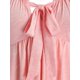 thumbnail image 4 of Talla grande encaje hacia arriba camiseta adornada floral Rosegal  Camisetas tallas grandes, 4 of 5